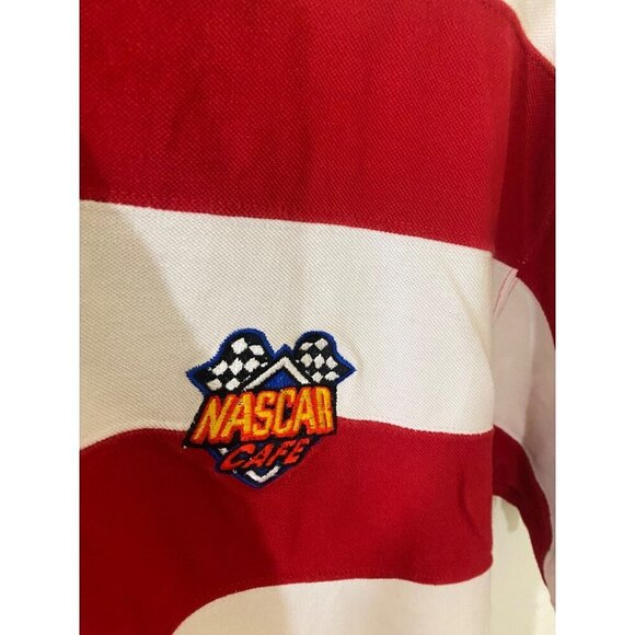 Nascar Cafe Men's Multi Polo Short Sleeve Y2K Shirt - Medium - Picture 2 of 10